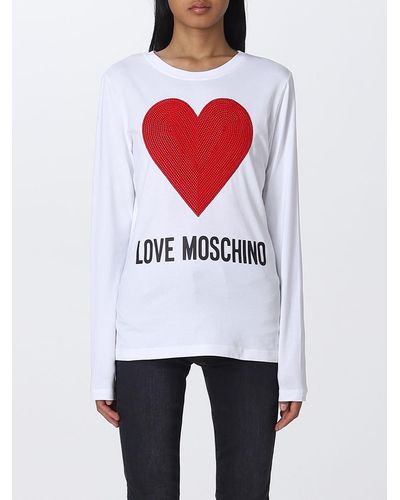 Love Moschino T-shirt - Blanc