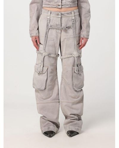 Off-White c/o Virgil Abloh Cargo Trousers - Grey
