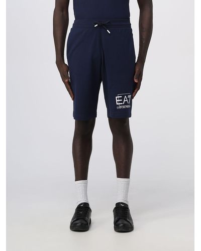EA7 Pantalones cortos - Azul
