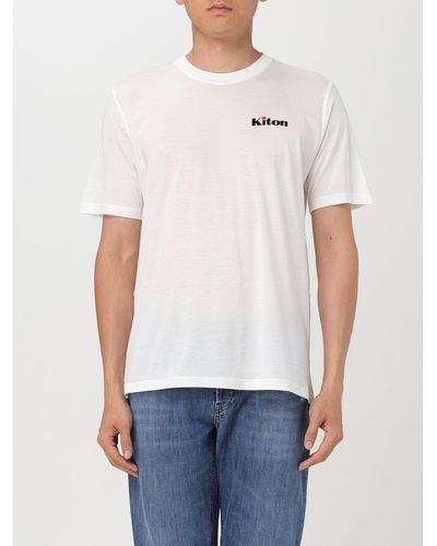 Kiton T-shirt - Weiß
