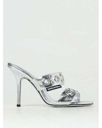 DSquared² Heeled Sandals - White