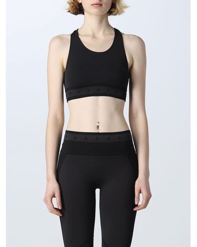 Golden Goose Top cropped stretch - Nero