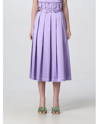 Semicouture Skirt - Purple