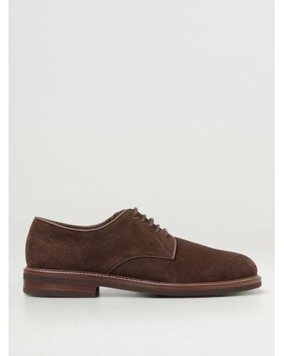 Brunello Cucinelli Brogue Shoes - Brown