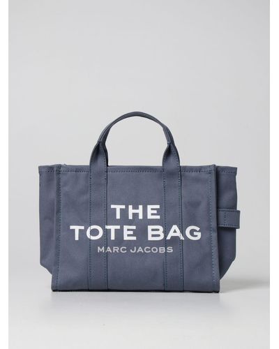 Marc Jacobs Canvas Shoulder Bag - Blue