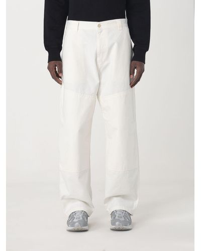 Carhartt Pantalone in canvas di cotone - Bianco
