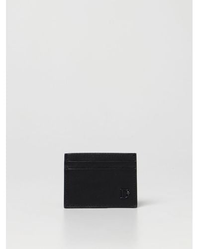 DSquared² Credit Card Holder In Leather - White