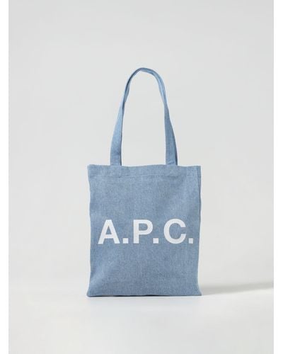 A.P.C. Shoulder Bag - Blue