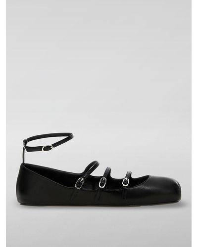Alexander McQueen Ballet Court Shoes - Black