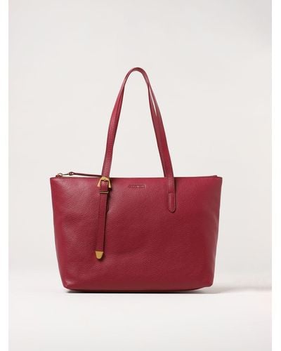 Coccinelle Tote Bags - Red