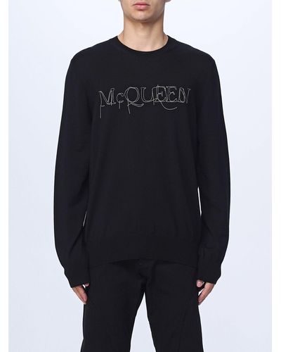 Alexander McQueen Wool Sweater - Blue