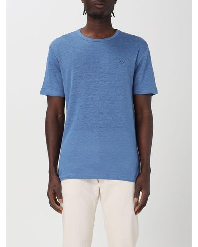 Sun 68 T-shirt - Blau