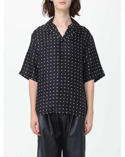 Amiri Camisa Mix And Match - Negro