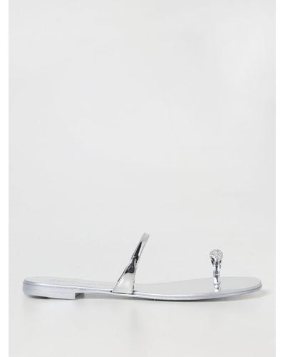 Giuseppe Zanotti Flat Sandals - White