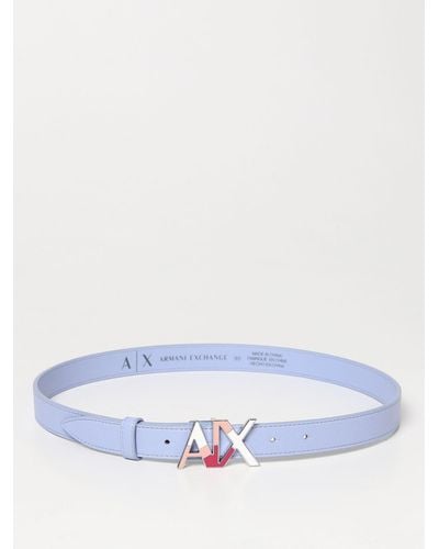 Armani Exchange Ceinture - Bleu