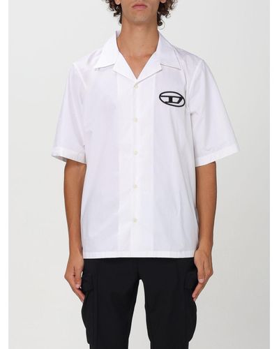 Diesel White Cotton Sportswear