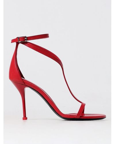 Alexander McQueen Heeled Sandals - Red