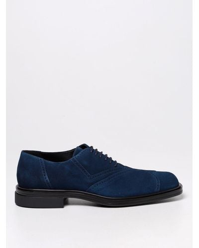 Cesare Paciotti Brogue Shoes Man - Blue