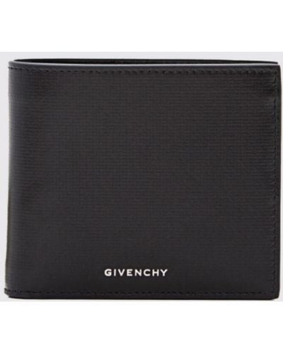 Givenchy Portafoglio di pelle con logo - Bianco
