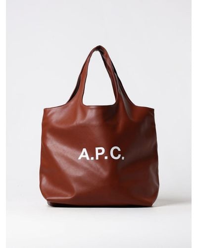 A.P.C. Shoulder Bag - Red