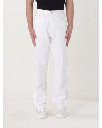 Ck Jeans Jeans in denim di cotone riciclato - Bianco