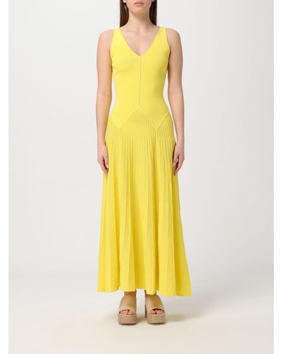 Twin Set Dress - Yellow