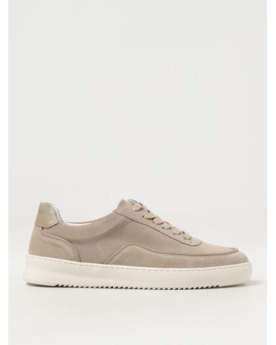 Filling Pieces Sneakers in pelle scamosciata - Neutro