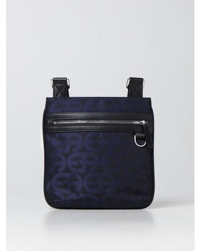 Emporio Armani Shoulder Bag Man - Blue
