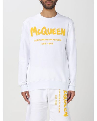 Alexander McQueen Sweatshirt - Weiß