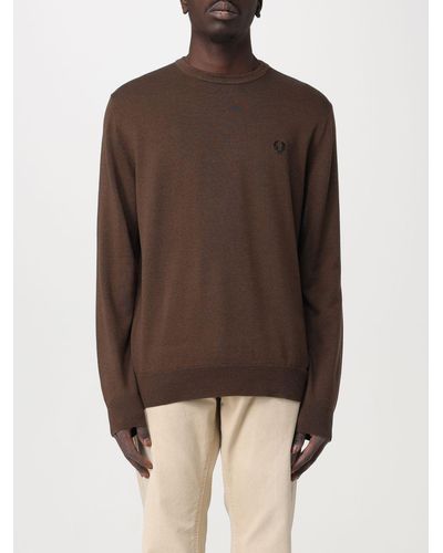Fred Perry Sweater - Brown