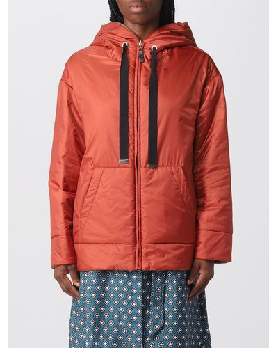 Red Max Mara The Cube Coats for Women | Lyst