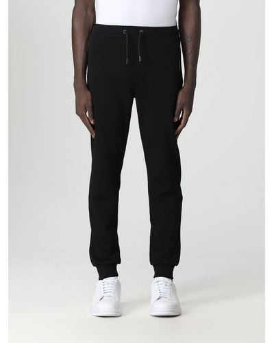 Karl Lagerfeld Pants With Logo - Black