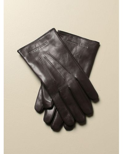 Emporio Armani Gloves for Men | Online Sale up to 78% off | Lyst