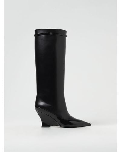 Givenchy Flat Ankle Boots - Black