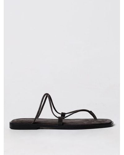 A.Emery Flat Sandals - Grey