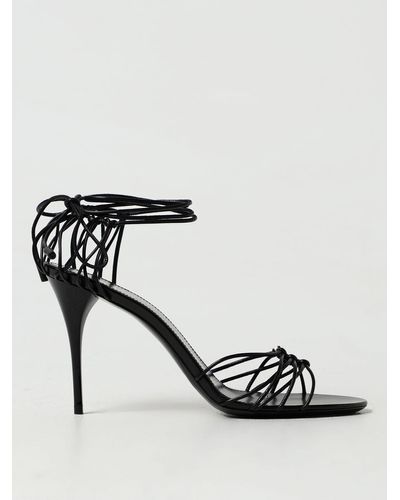 Saint Laurent Heeled Sandals - Black