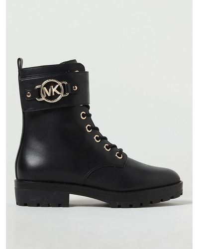 Michael kors flat sale boots