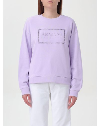 Armani Exchange Sweatshirt - Purple