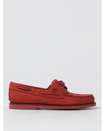 Timberland Loafers - Red