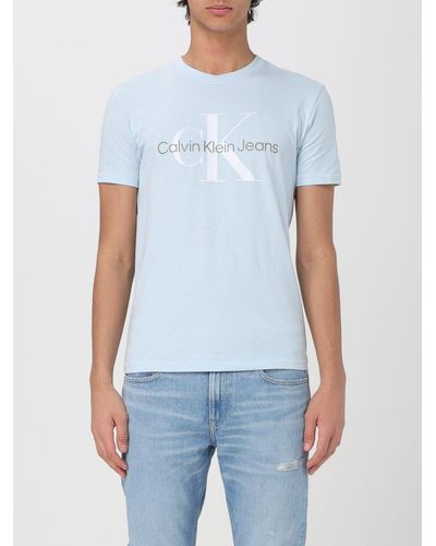 Ck Jeans Camiseta - Azul