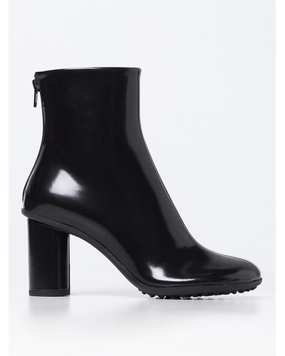 Bottega Veneta Flat Ankle Boots - Black
