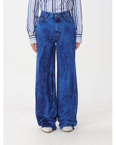 Vivienne Westwood Jeans in cotone e lyocell - Blu