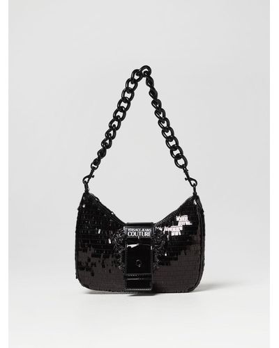 Versace Bag With Sequins - Black