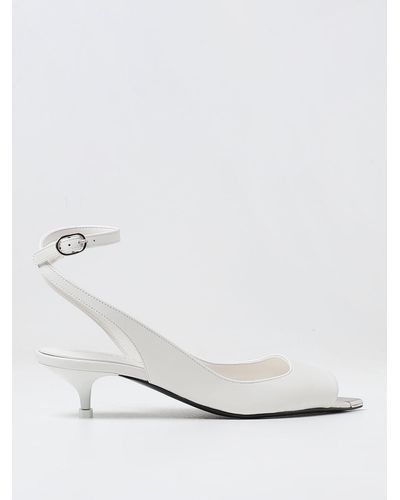 Alexander McQueen Heeled Sandals - White