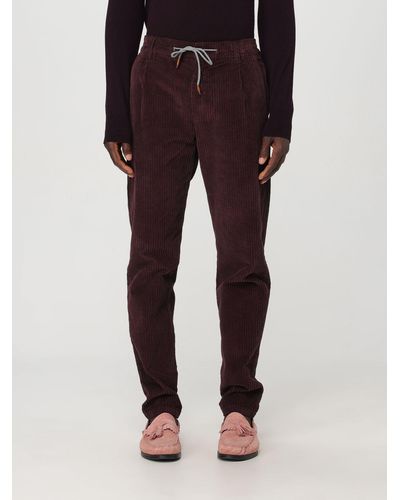 Eleventy Trousers - Red