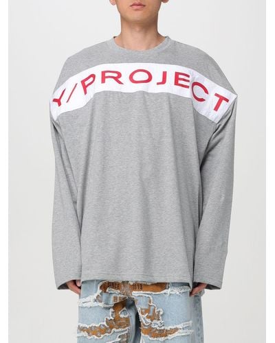 Y. Project T-shirt oversize - Grigio