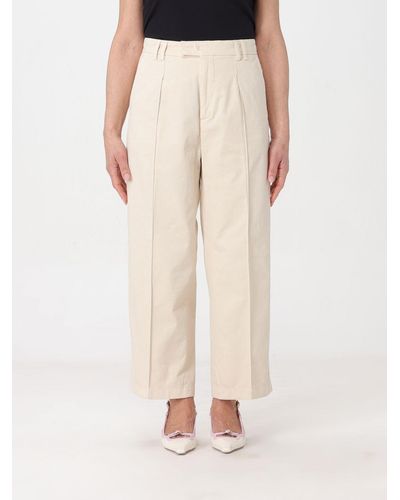 N°21 Trousers - Natural