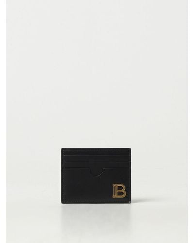 Balmain Porte-cartes B-Buzz - Noir