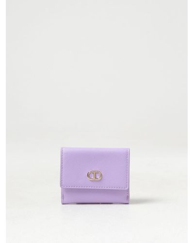 Twin Set Wallet - Purple