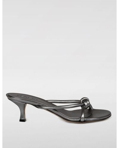 Bottega Veneta Heeled Sandals - Gray